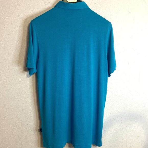 Kuhl Men Blue Collared Short Sleeve Shirt Size M - Picture 6 of 8